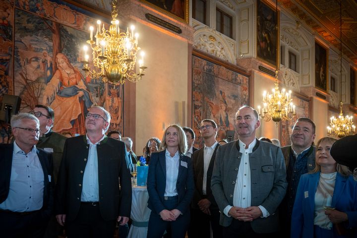Impressionen des Staatsempfangs zum 5-jährigen Jubiläum des Team Energiewende Bayern.