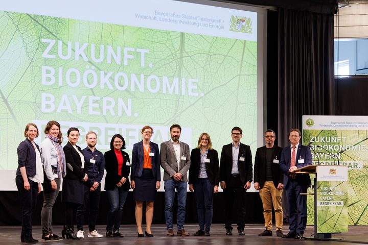 Impressionen des Forums "Zukunft.Bioökonomie.Bayern.Begreifbar" in Straubing.