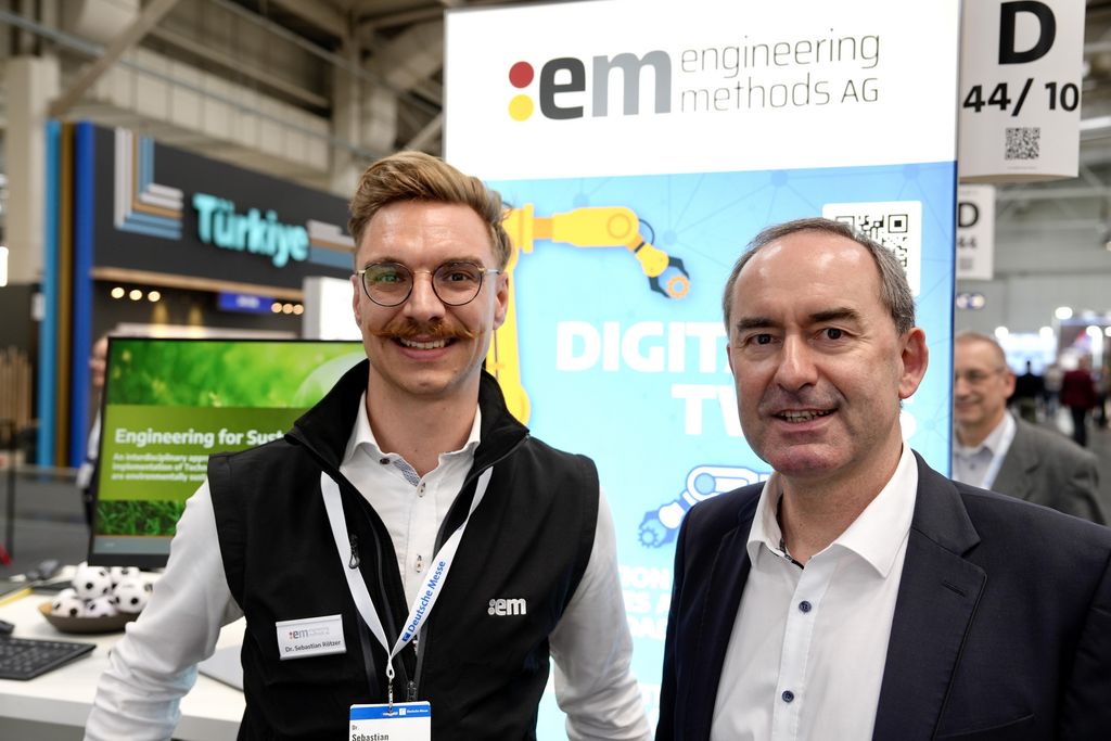 Impressionen des Besuches der Hannover Messe 2025.