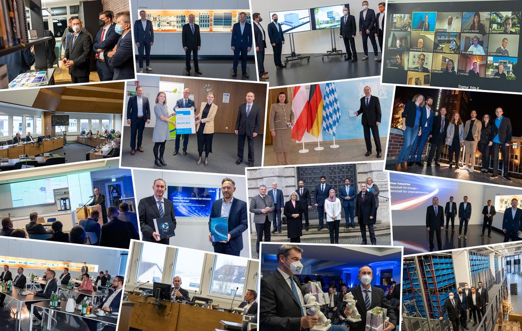 Impressionen der Arbeit von Staatsminister Hubert Aiwanger im November 2021