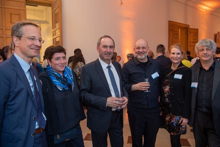 Impressionen des Abendempfangs Kultur- und Kreativwirtschaft in München.