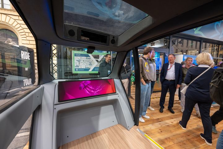 IAA 2025: Impressionen vom OpenSpace-Messestand des Bayerischen Wirtschaftsministeriums