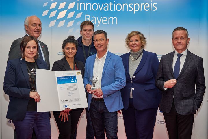 Verleihung des Innovationspreis Bayern 2022