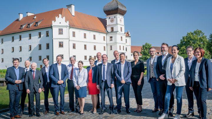 Wirtschaftsministerkonferenz 2023 auf Schloss Hohenkammer