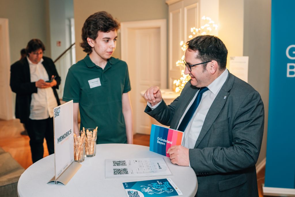 Impressionen der Startup Teens Bayern Challenge 2025.