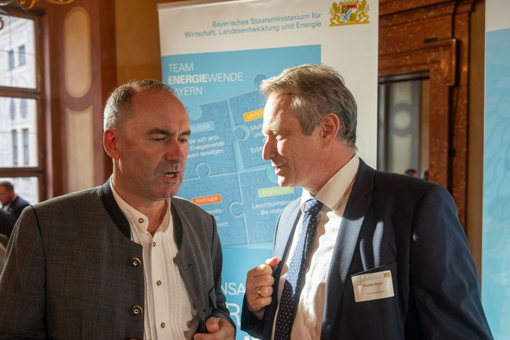 Impressionen des Staatsempfangs zum 5-jährigen Jubiläum des Team Energiewende Bayern.
