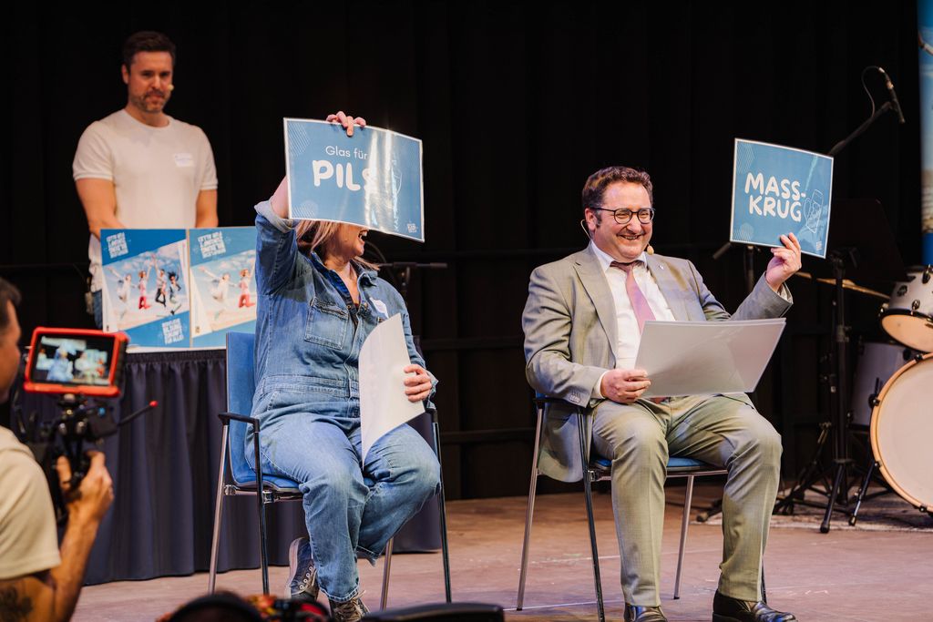 Impressionen der Schülerveranstaltungsreihe „Berufliche Bildung - Zukunft für alle“ in Hof.