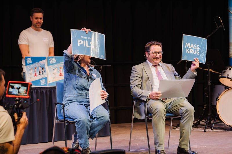 Impressionen der Schülerveranstaltungsreihe „Berufliche Bildung - Zukunft für alle“ in Hof.