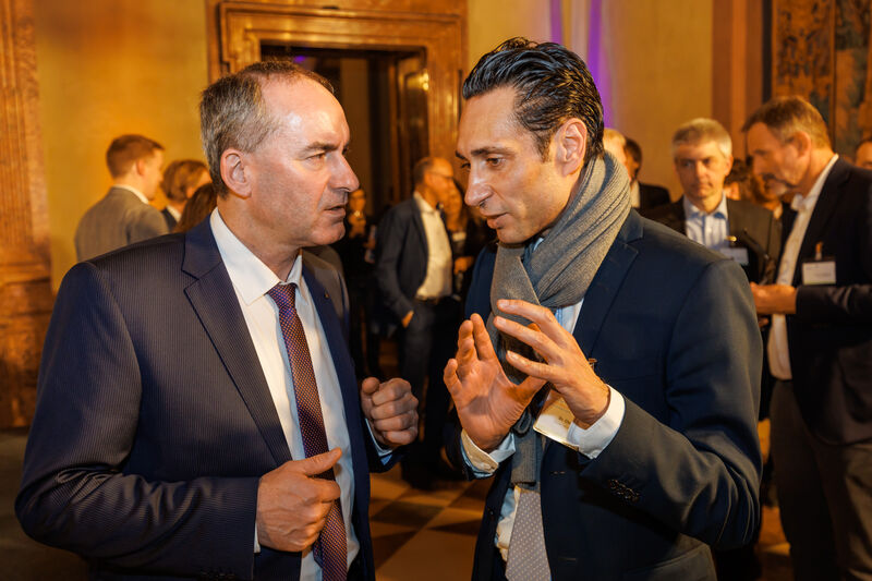 Cluster-Empfang für die Cluster-Offensive Bayern