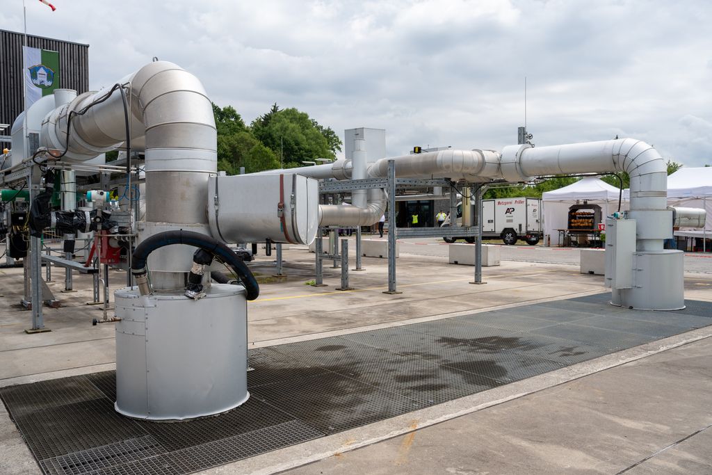 Im Süden von München wird die Geothermieanlage Grünwald erweitert. Foto: StMWi/A. Ufert