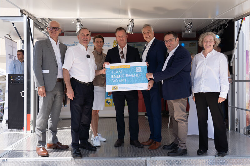 Die Bayerischen Staatsforsten wurden zum Unterstützer im Team Energiewende Bayern ernannt (Foto: StMWi)