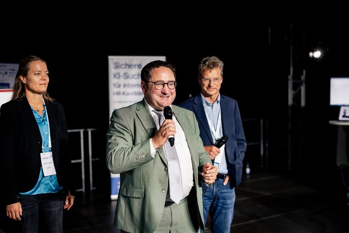 BRDY2217 Impressionen der Veranstaltung anlässlich 30 Jahre Münchner Businessplanwettbewerb.