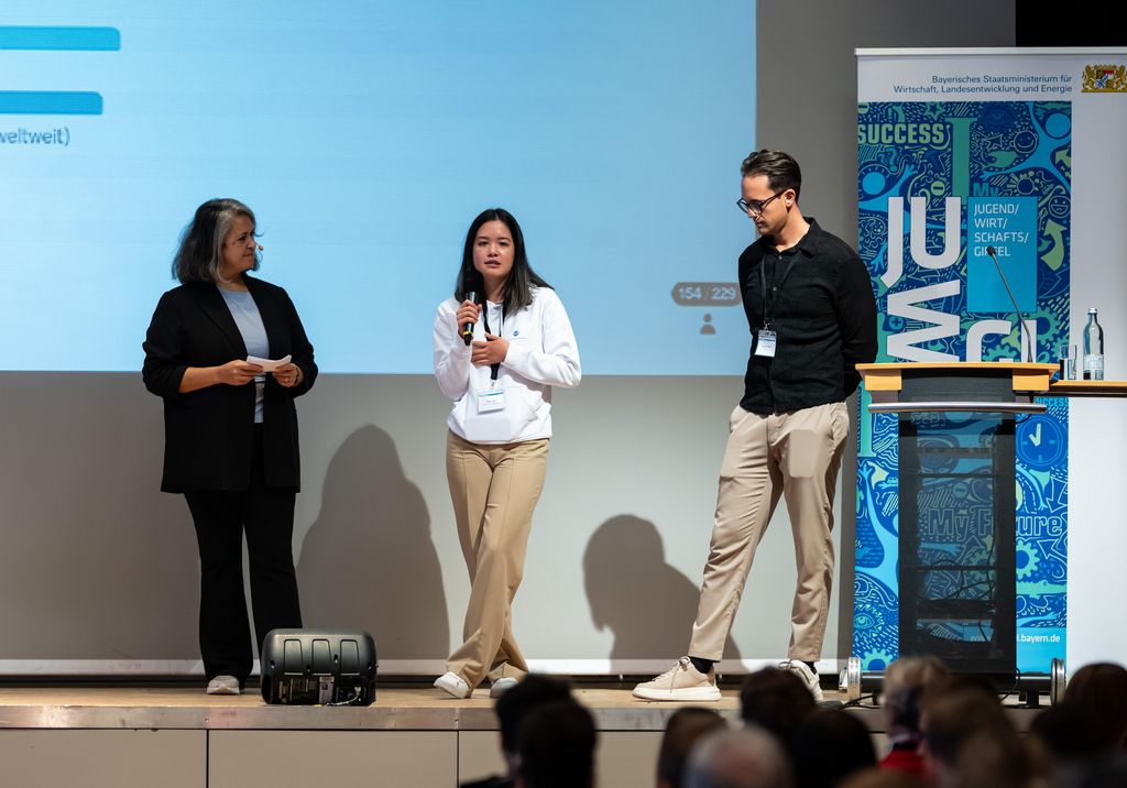 Impressionen des Jugendwirtschaftsgipfels 2025.