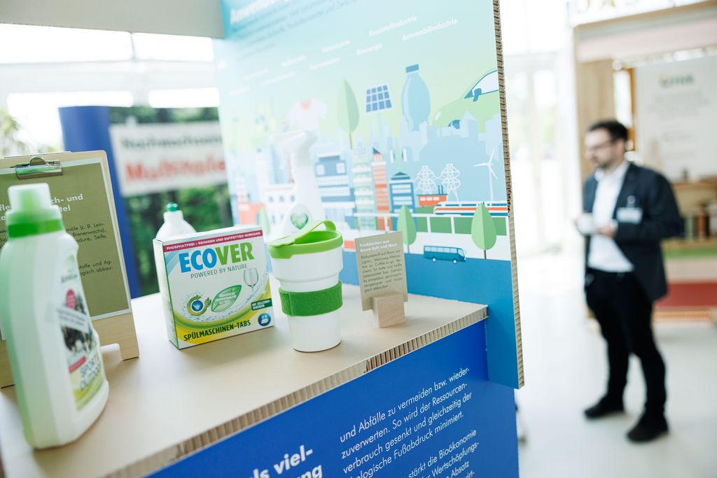 Impressionen des Forums "Zukunft.Bioökonomie.Bayern.Begreifbar" in Straubing.