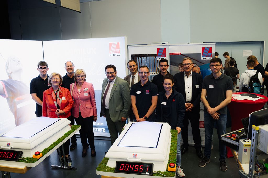 Impressionen der Schülerveranstaltungsreihe „Berufliche Bildung - Zukunft für alle“ in Hof.