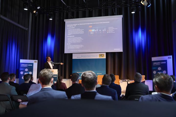 Impressionen des Smart Grid Summit Bavaria.