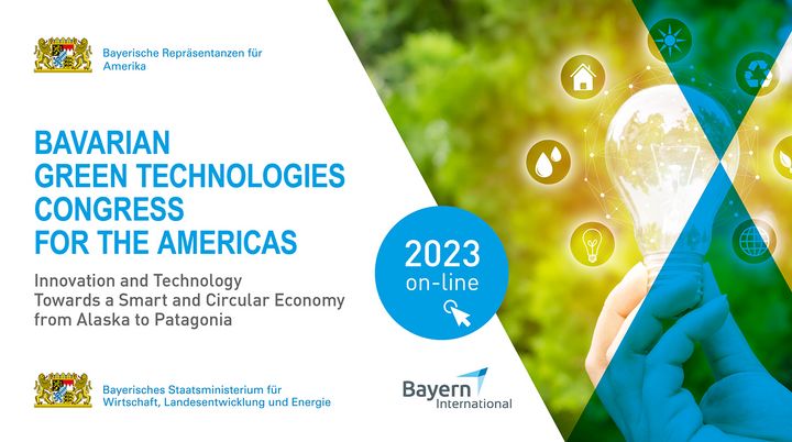 Key Visual des Bavarian Green Technologies Congress 2023