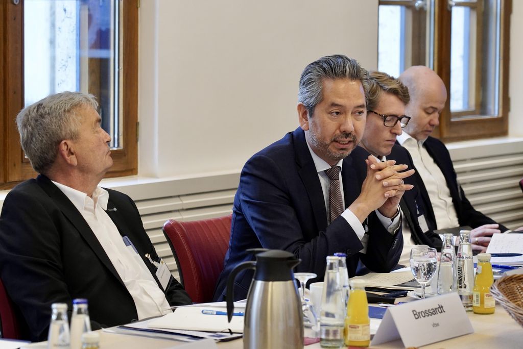 Impressionen der Veranstaltung „Auswirkungen der US-Zölle auf die bayerische Wirtschaft“.