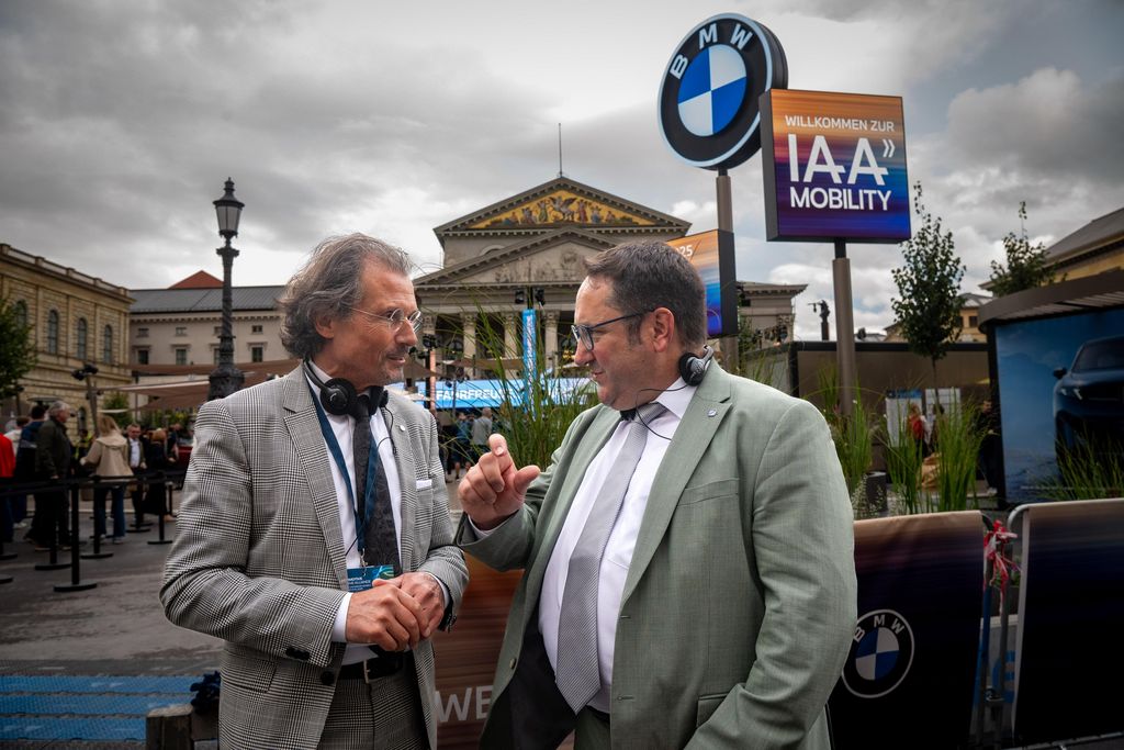 Impressionen des Rundgangs des ARA-Kongress (Automotive Regions Alliance) im Rahmen der IAA Mobility 2025.