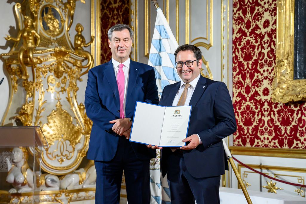 Vereidigung des Bayerischen Kabinetts