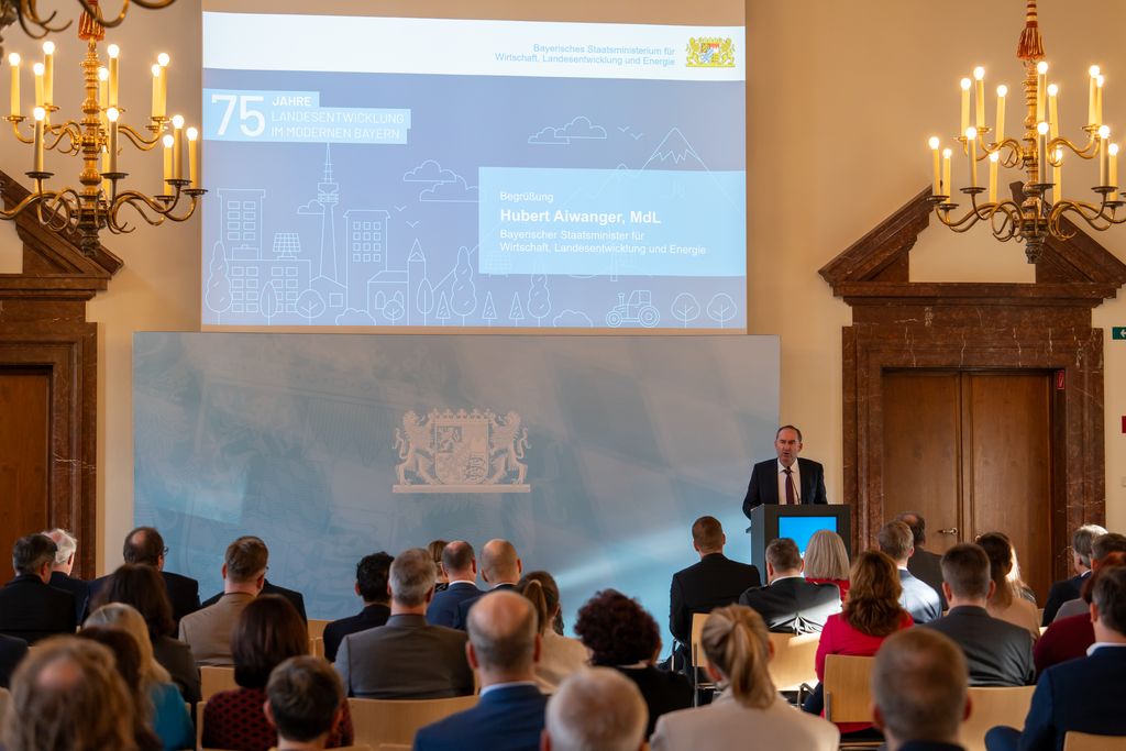 Impressionen der Jubiläumsveranstaltung 75 Jahre Landesentwicklung.