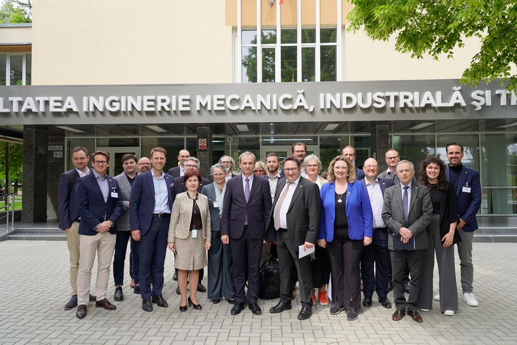 Impressionen der Delegationsreise unter Leitung von Staatssekretär Tobias Gotthardt nach Rumänien und in die Republik Moldau.