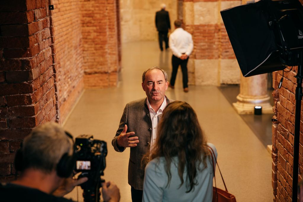 Impressionen des Bayerischen Tag des Handwerks 2025 mit anschließendem Staatsempfang.