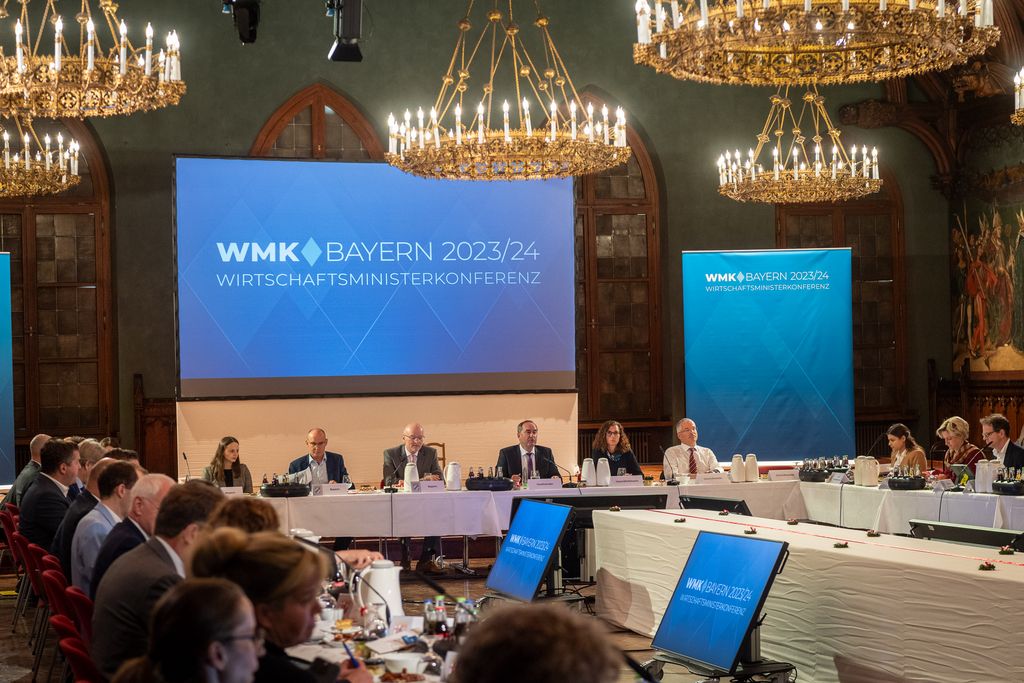 Wirtschaftsministerkonferenz 2024 in Landshut 