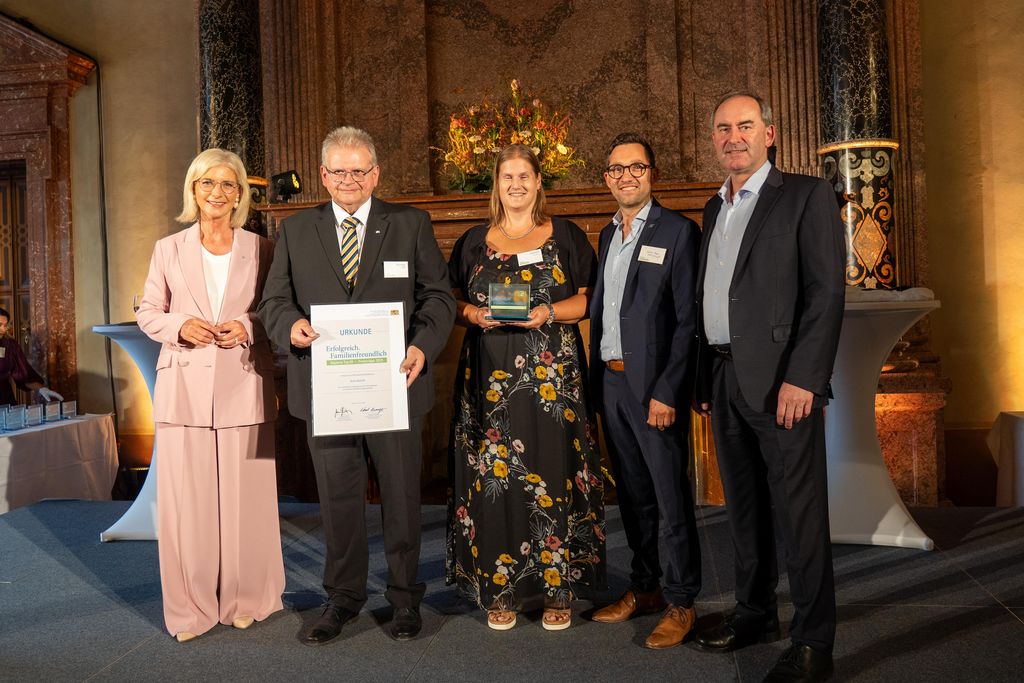 Impressionen der Preisverleihung Erfolgreich.Familienfreundlich.