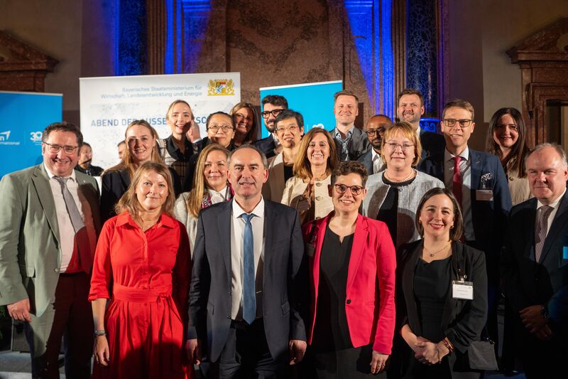 Impressionen des Abends der Außenwirtschaft 2026 in der Residenz München.