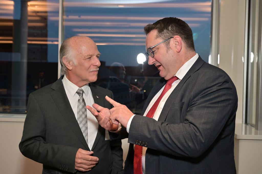 Impressionen des Abendessens mit Konsularischen Korps.