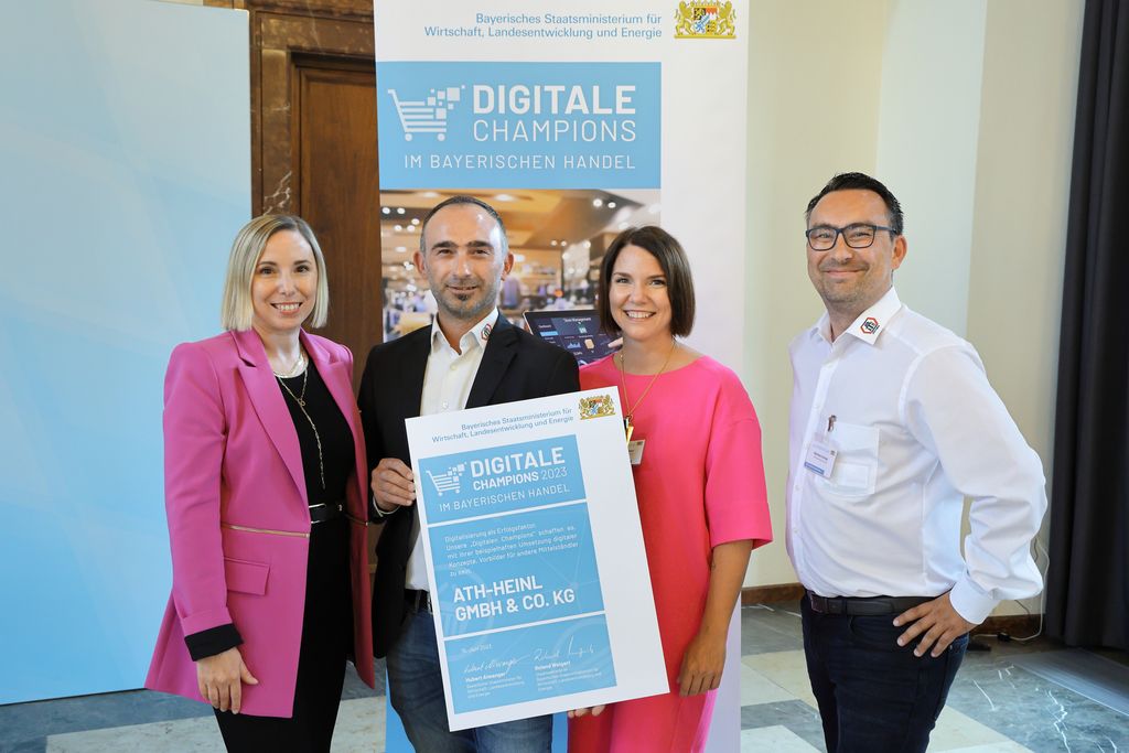 Digitale Champions im bayerischen Handel 2023