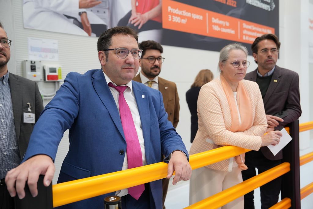 Impressionen vom Unternehmensbesuch bei Siemens Healthineers.