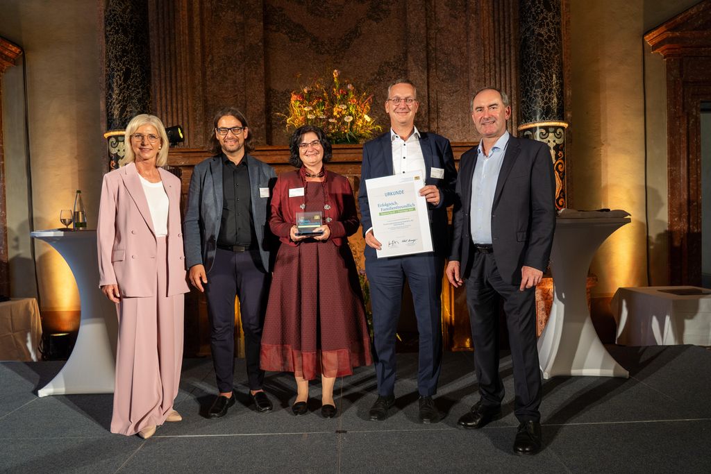 Impressionen der Preisverleihung Erfolgreich.Familienfreundlich.