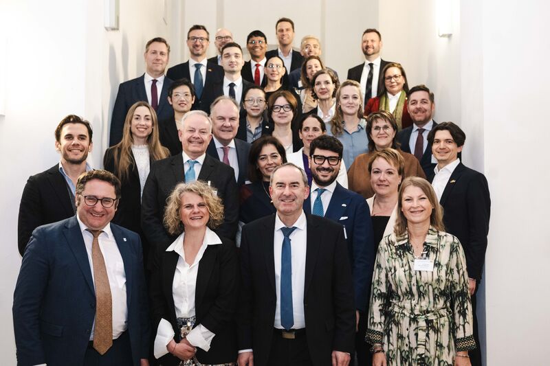 Impressionen vom Abend der Außenwirtschaft - Bayern goes global in der Residenz in München.