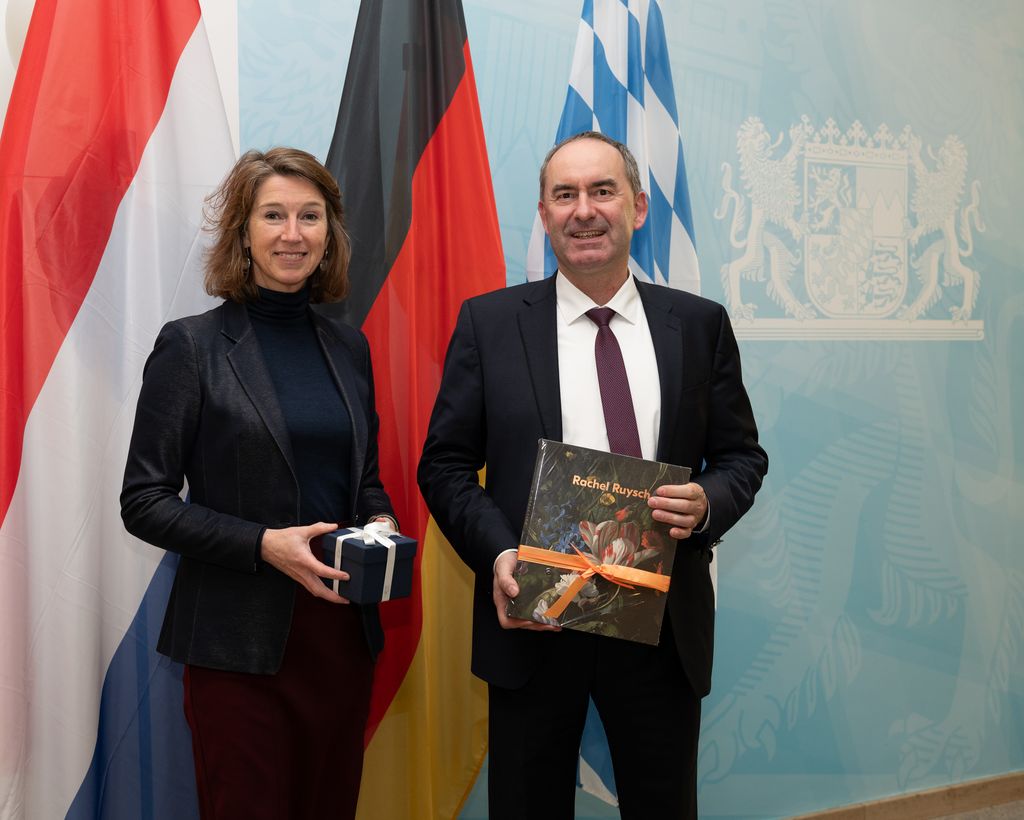 Impressionen des Antrittsbesuches der neuen Botschafterin des Königreichs der Niederlande.