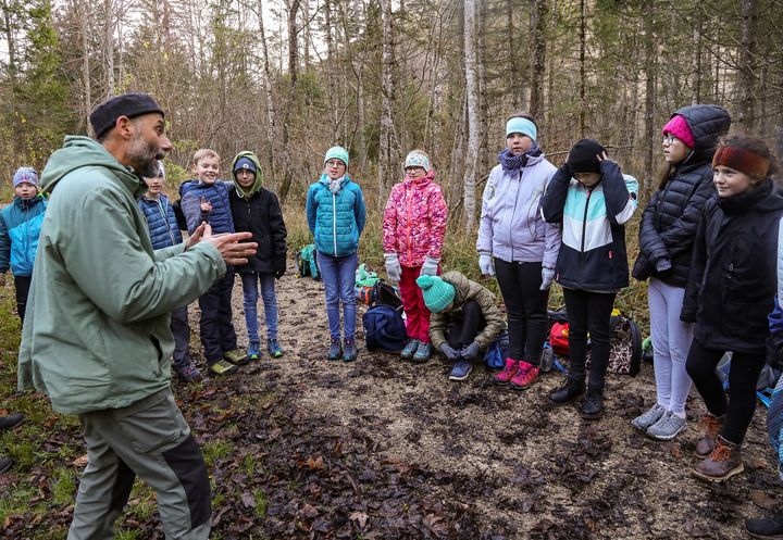 Bildungsmaßnahme Wald & Wild. © Regionalmanagement Traunstein