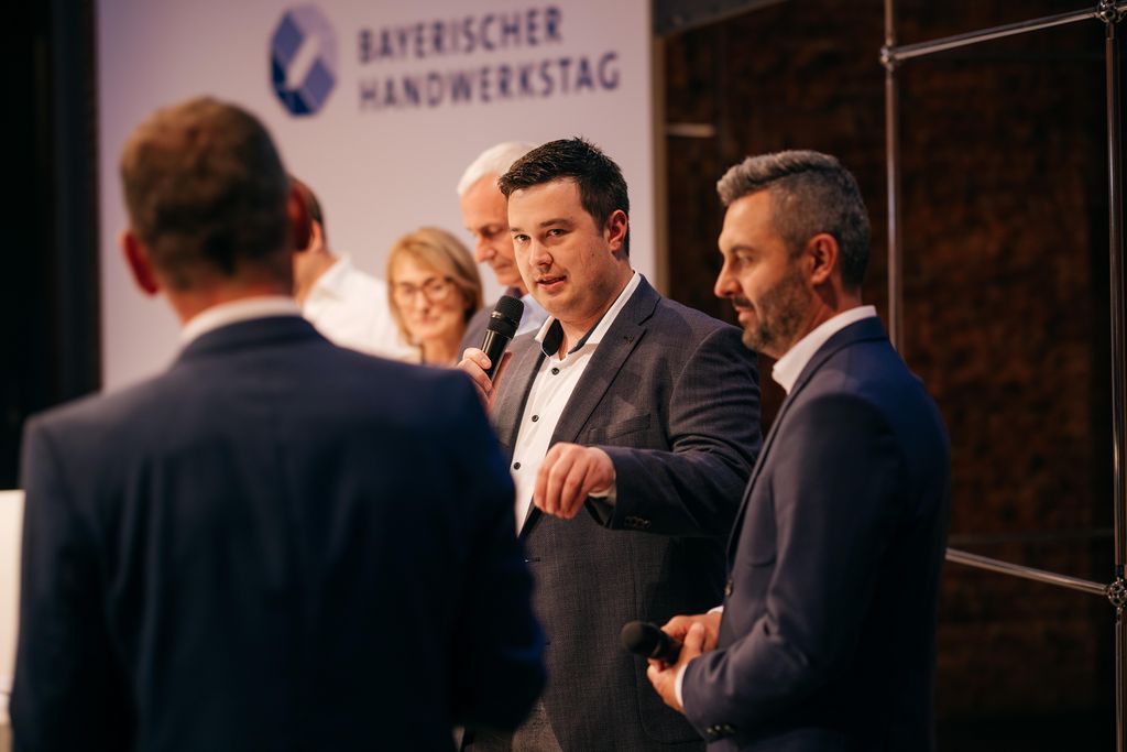 Impressionen des Bayerischen Tag des Handwerks 2025 mit anschließendem Staatsempfang.