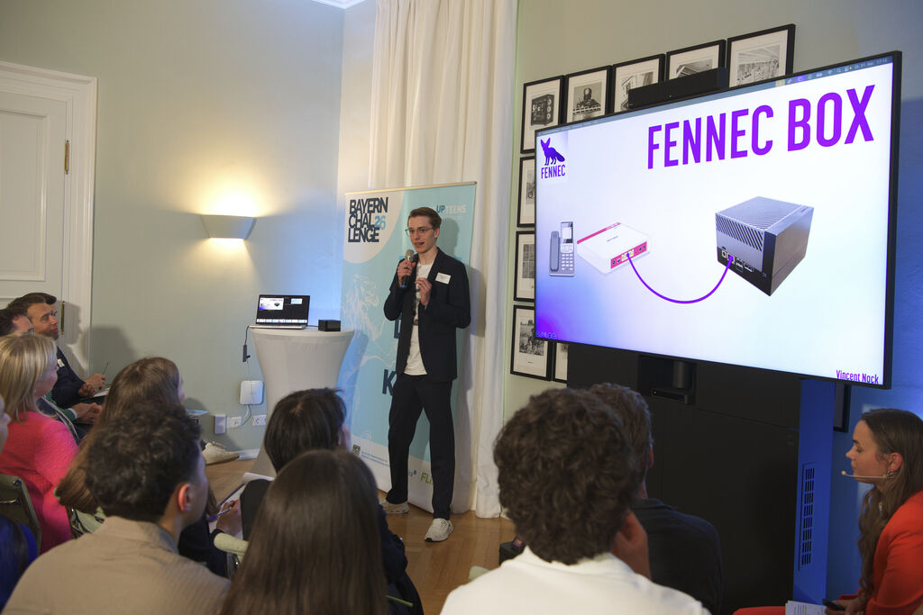 Impressionen der Startup Teens Bayern Challenge 2026.