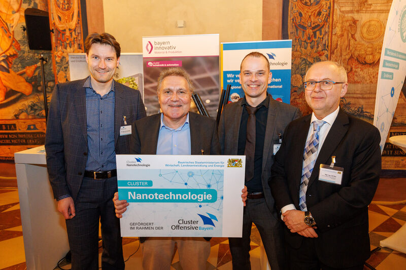 Cluster-Empfang für die Cluster-Offensive Bayern
