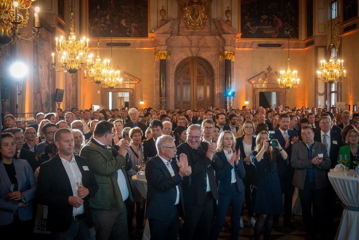 Impressionen des Staatsempfangs zum 5-jährigen Jubiläum des Team Energiewende Bayern.