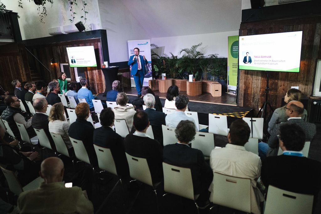 Impressionen der Investorenkonferenz „VentureCon Bioeconomy“.