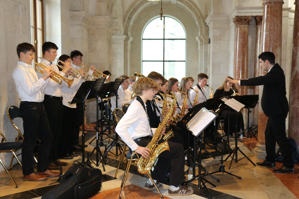 Impressionen vom Lernort Staatsregierung.