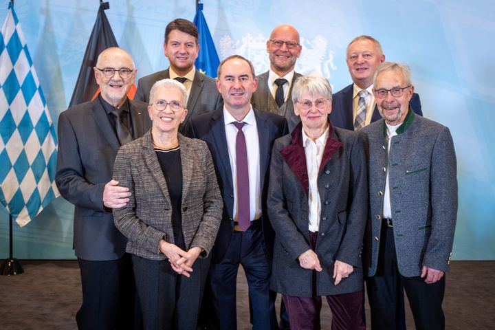 Impressionen der Verleihung der Staatsmedaille für besondere Verdienste um die Bayerische Wirtschaft.
