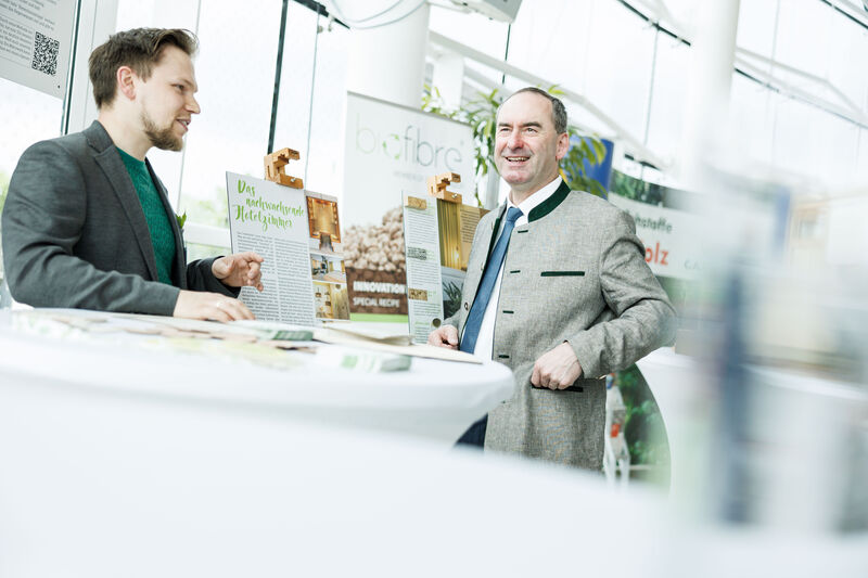 Impressionen des Forums "Zukunft.Bioökonomie.Bayern.Begreifbar" in Straubing.