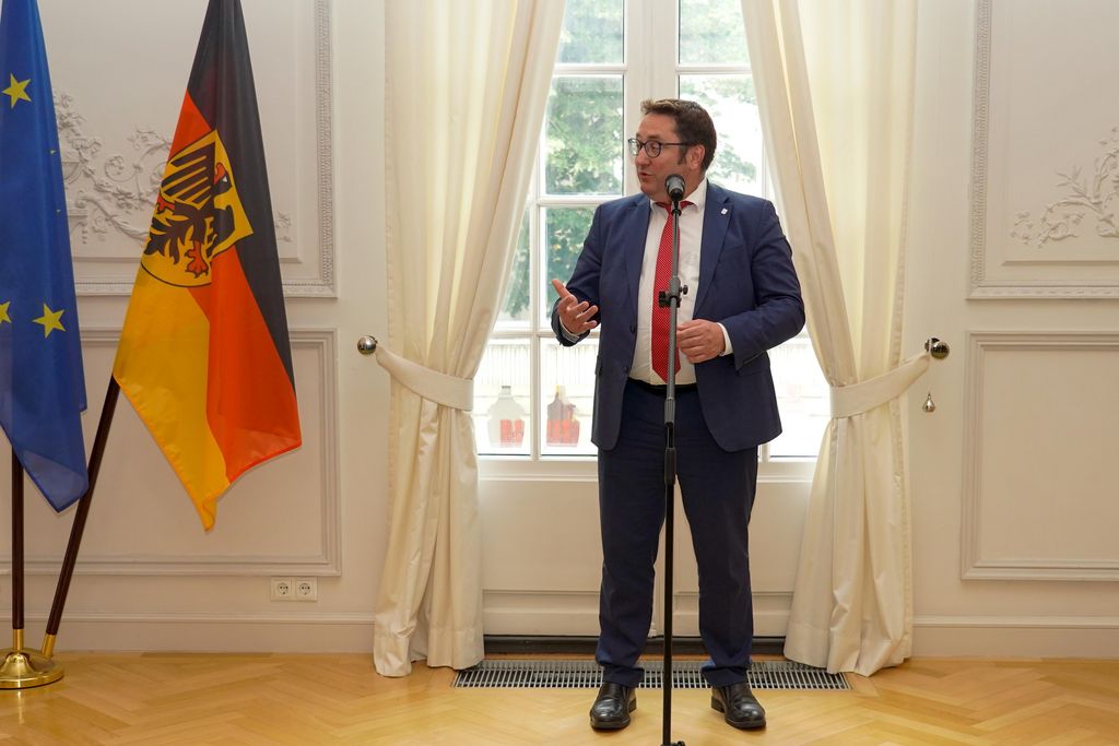 Impressionen der Delegationsreise unter Leitung von Staatssekretär Tobias Gotthardt nach Rumänien und in die Republik Moldau.