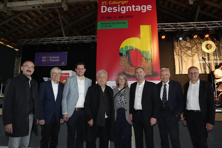 Bayerns Wirtschaftsminister Hubert Aiwanger bei der Eröffnung der Coburger Designtage.
Foto: StMWi