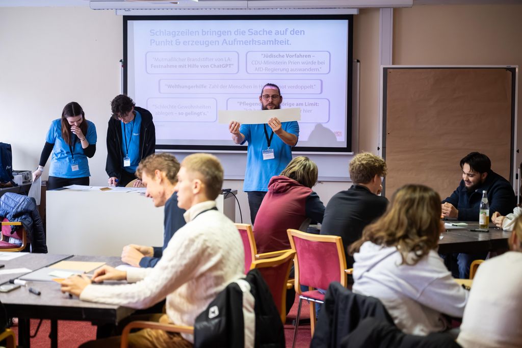 Impressionen des Jugendwirtschaftsgipfels 2025.