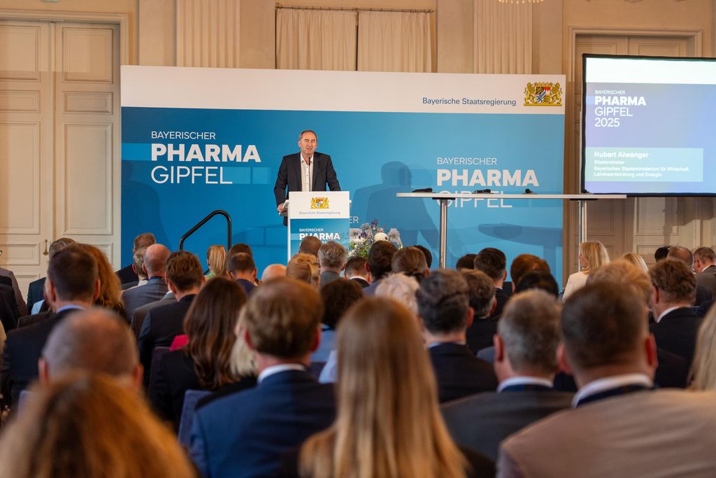 Impressionen des Staatsempfanges zum Bayerischen Pharmagipfel anlässlich des 10-jährigen Jubiläums