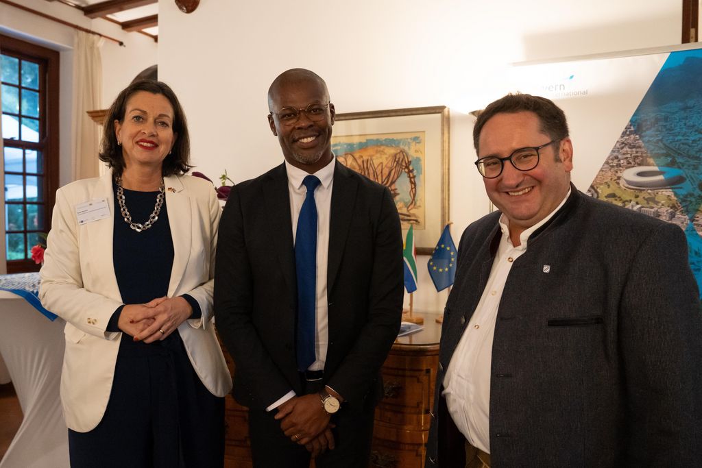 Impressionen der Delegationsreise von Bayerns Staatssekretär Tobias Gotthardt nach Südafrika